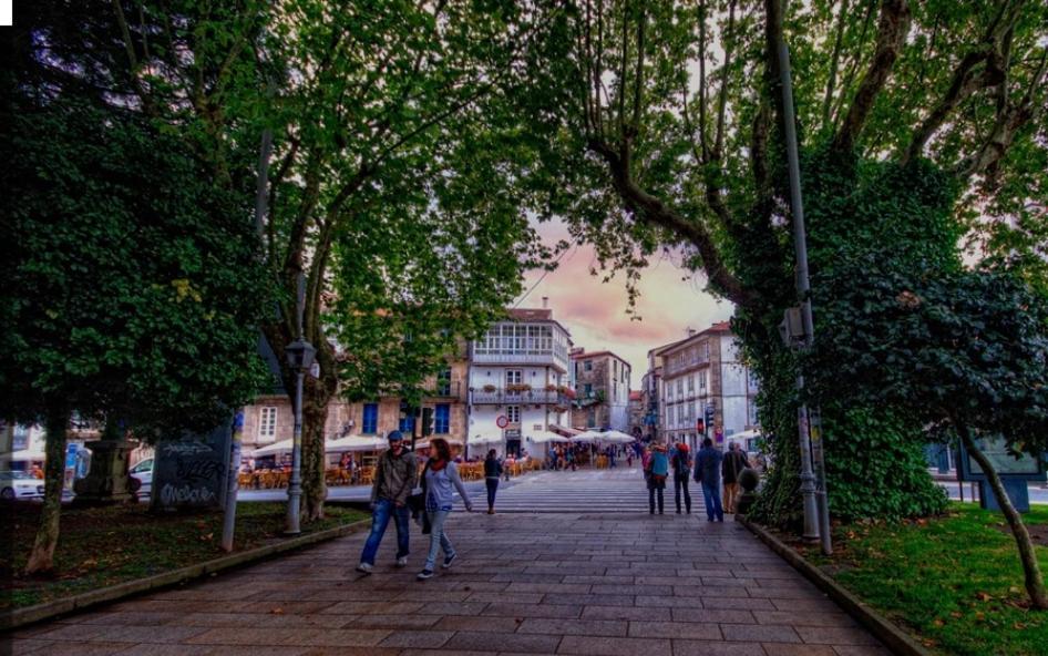 サンティアゴ・デ・コンポステーラ"Porta Faxeira"アパートメント 部屋 写真
